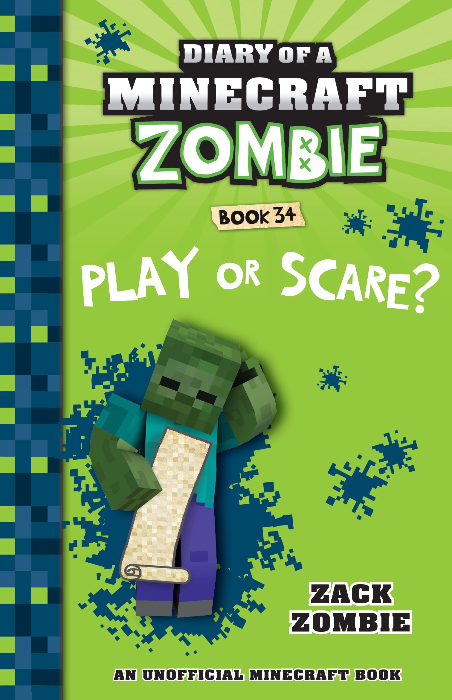 Play or Scare (Diary of a Minecraft Zombie, Book 34) (Diary of a Minecraft Zombie)