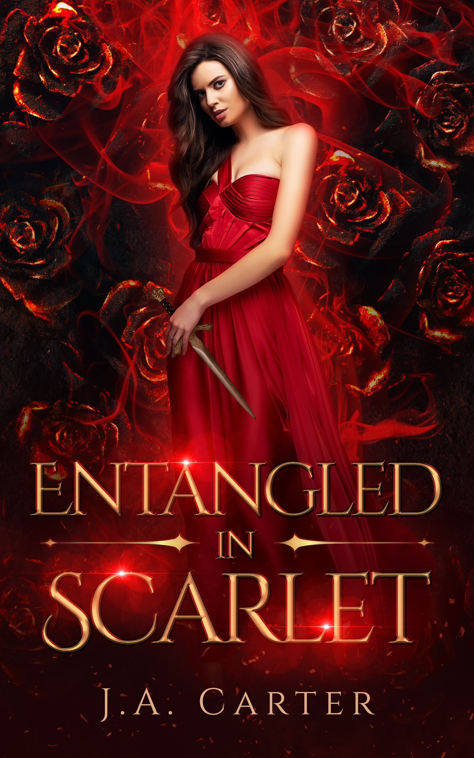Entangled in Scarlet (Blood Oath #3)