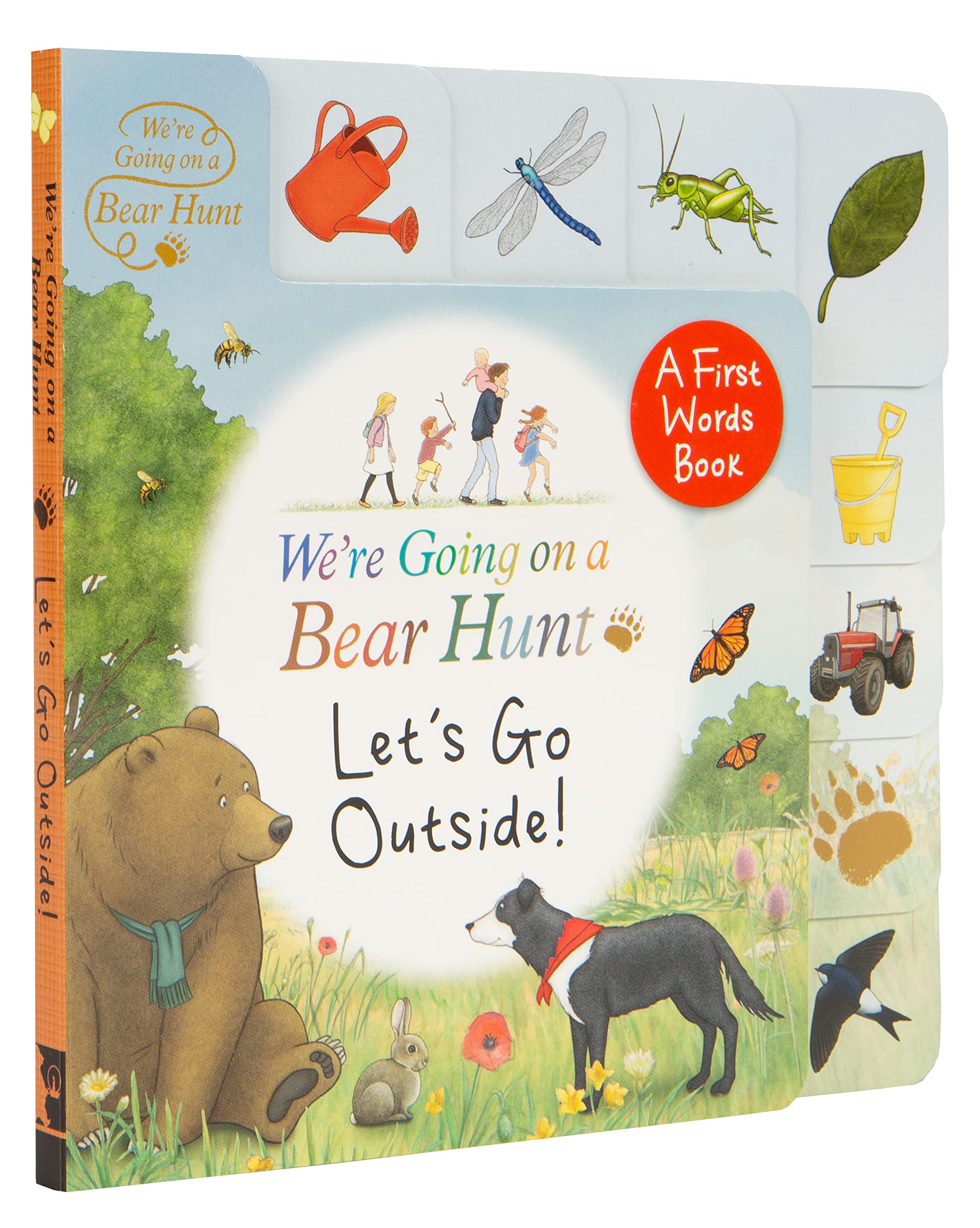 We're Going on a Bear Hunt: Let's Go Outside!: Tabbed board book (Board book)
