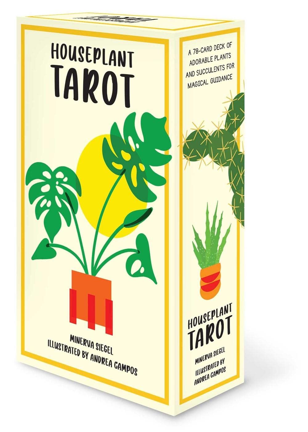 Houseplant Tarot: A 78-Card Deck of Adorable Plants and Succulents for Magical Guidance (Tarot/Oracle Decks)