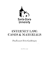 Internet Law: Cas...