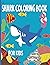 Large Shark coloring book f...