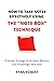 HOW TO TAKE NOTES EFFECTIVE...