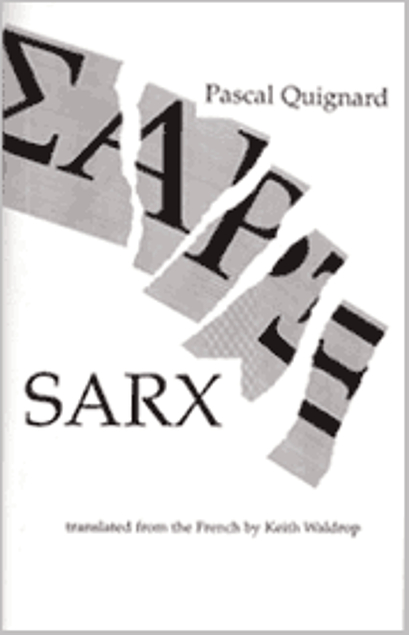 Sarx (Paperback)
