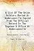 A List Of The Union Soldier...
