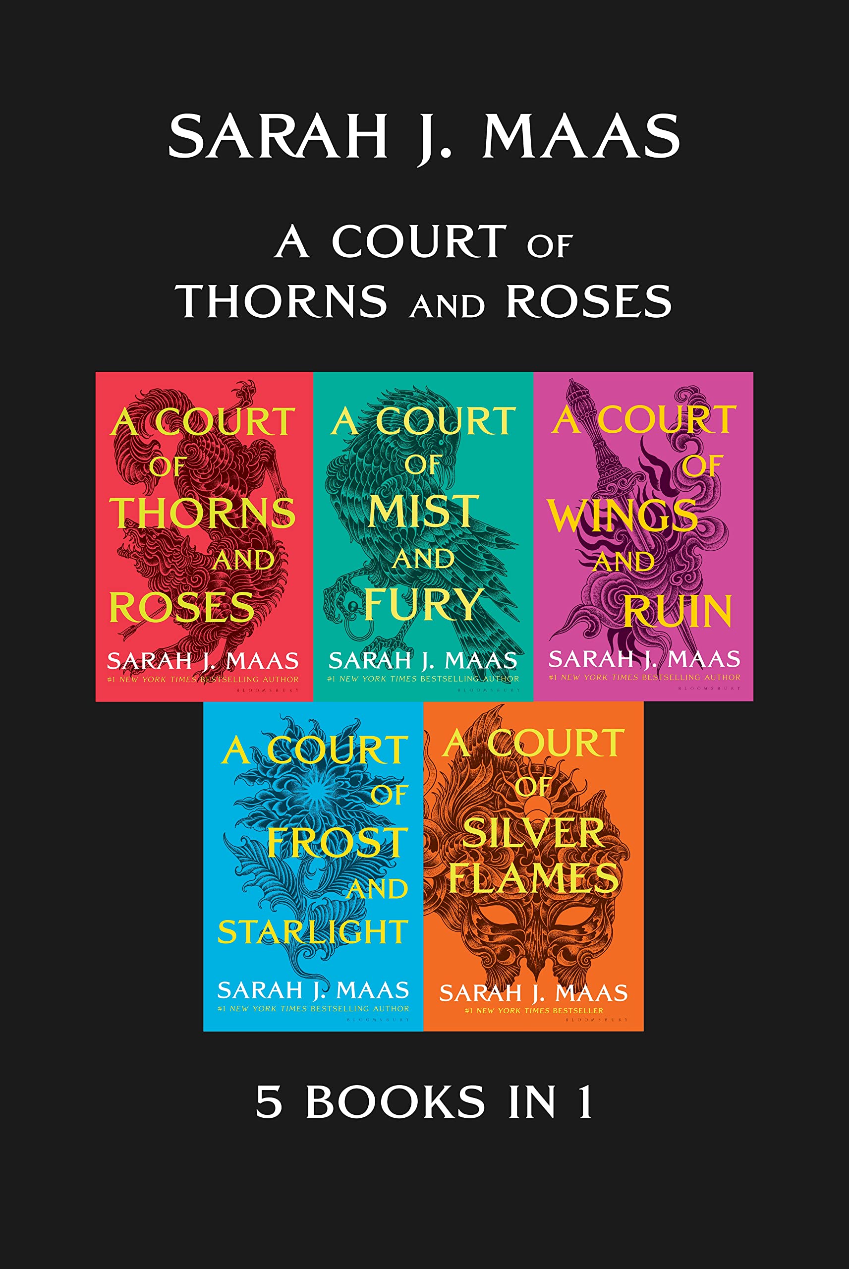A Court of Thorns and Roses eBook Bundle (A Court of Thorns and Roses, #1-4)