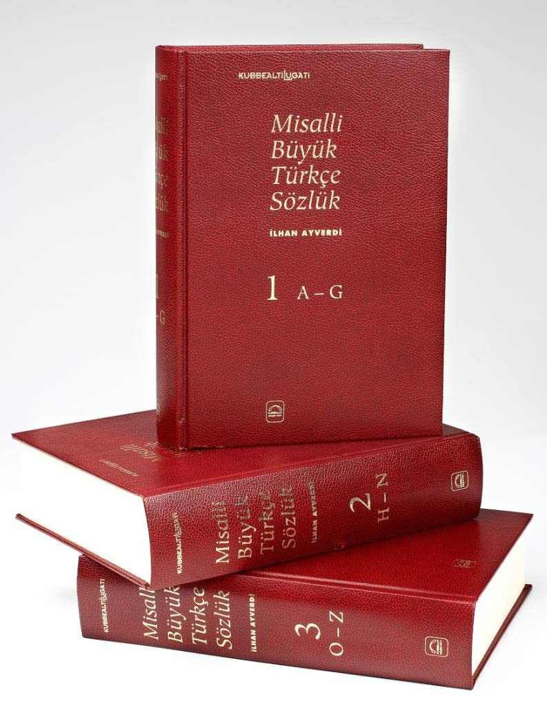 Misalli Büyük Türkçe Sözlük - 3 Cilt Takım (Hardcover)