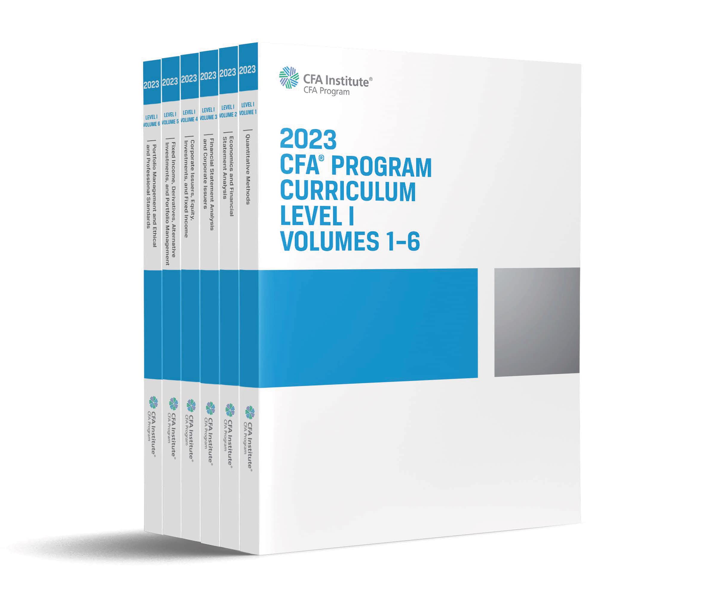 2023 CFA Program Curriculum Level I Box Set (Paperback)