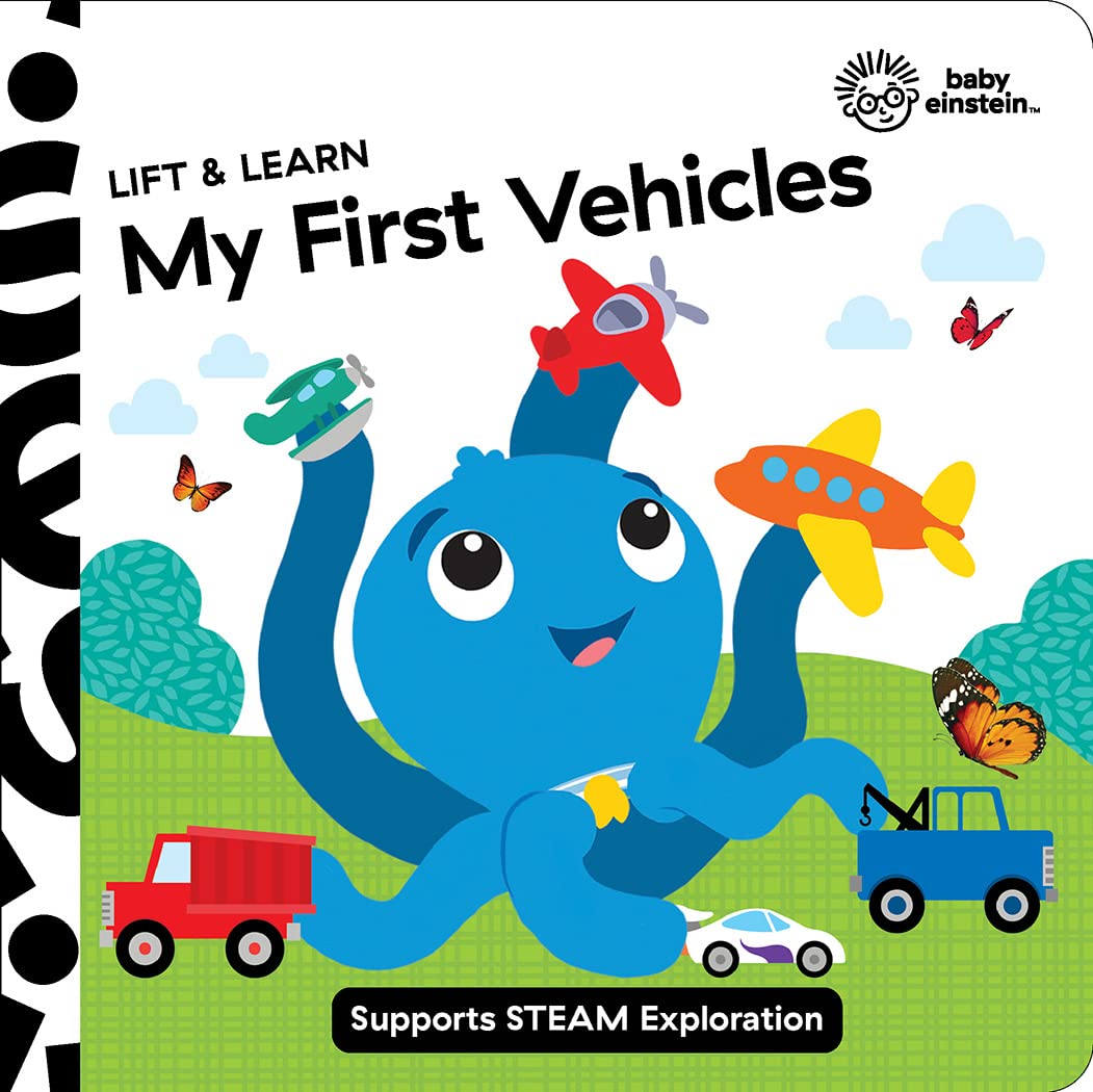 Baby Einstein: My First Vehicles Lift & Learn (Board book)
