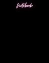 Notebook: Neon Black and Pink Notebook/Journal (8.5x11) 130 Pages College Ruled
