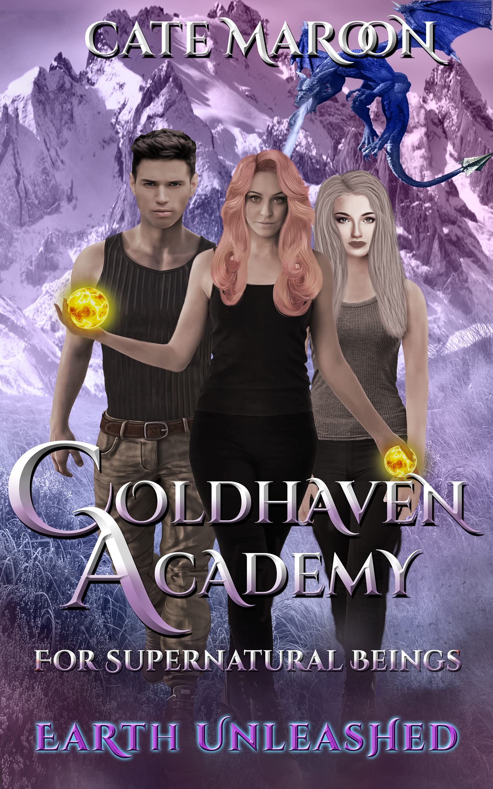Coldhaven Academy (For Supernatural Beings): Earth Unleashed. A Slow Burn Paranormal Witch Romance