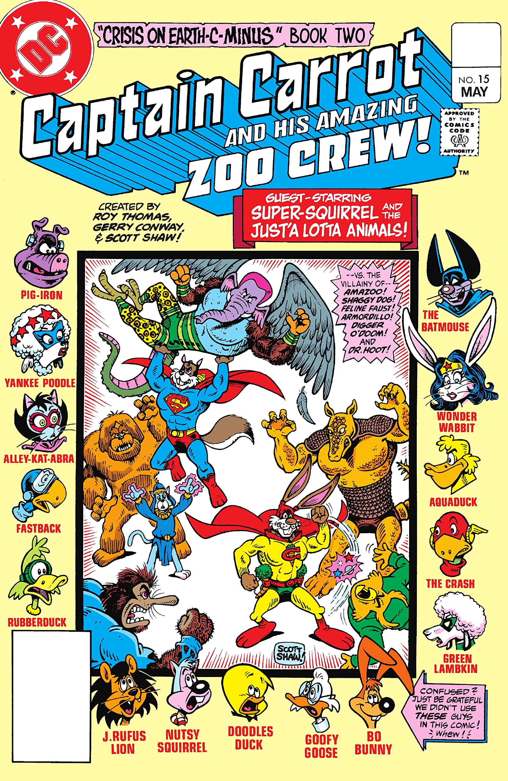 Captain Carrot and His Amazing Zoo Crew "Crisis on Earth C-Minus!" - Book Two [#15] (Kindle Edition)