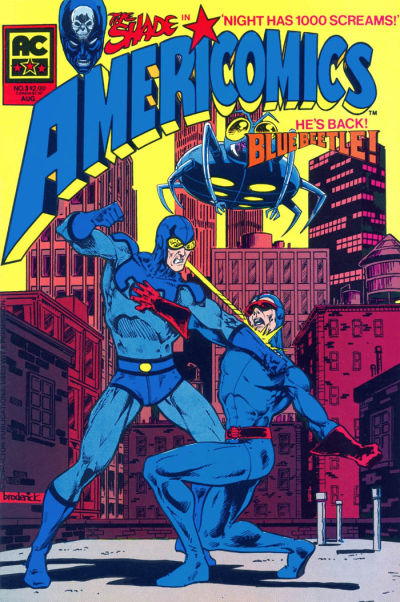 Americomics #3 He's Back! BLUE BEETLE! (Paperback)