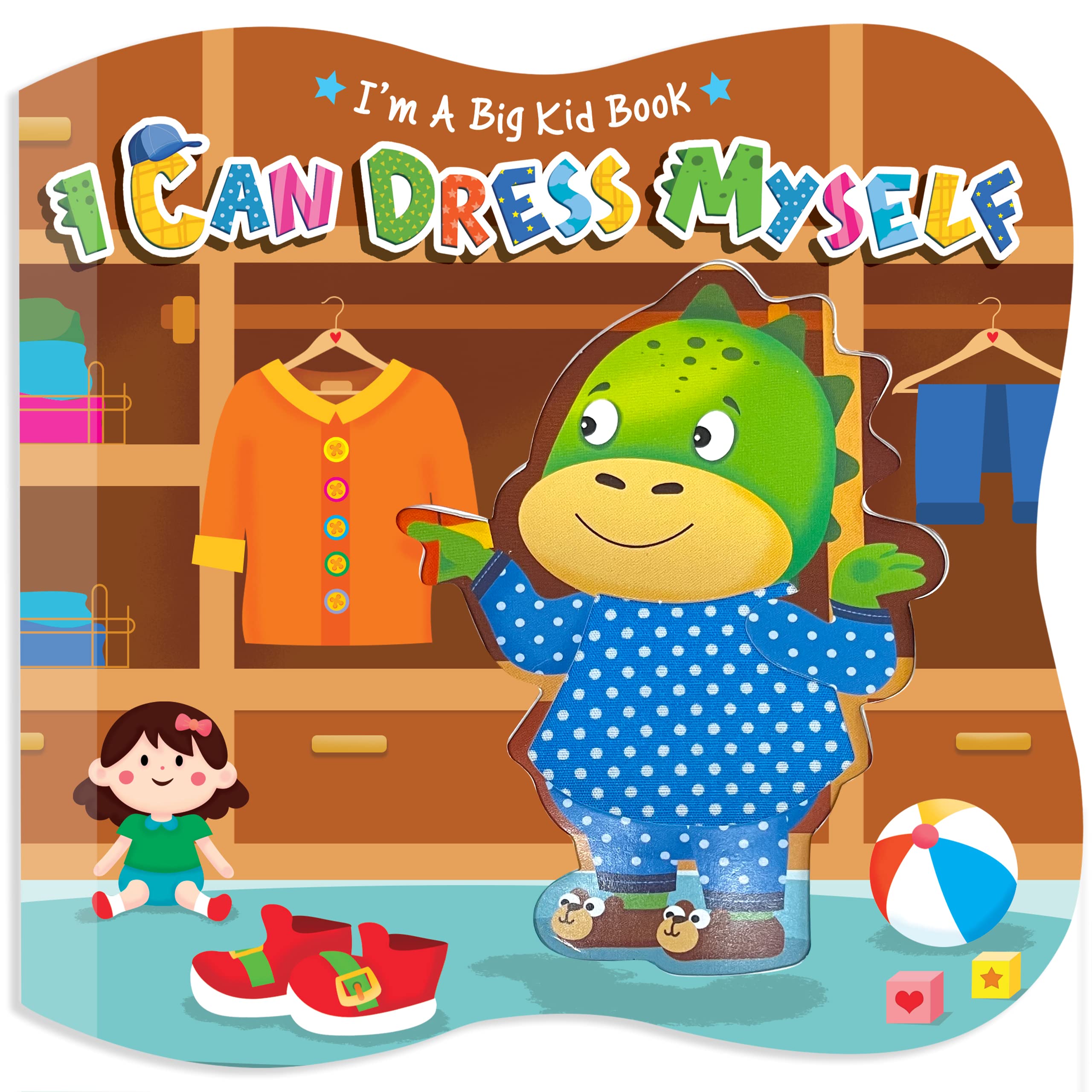 I Can Dress Myself - Touch and Feel Board Book - Sensory Board Book (Board book)