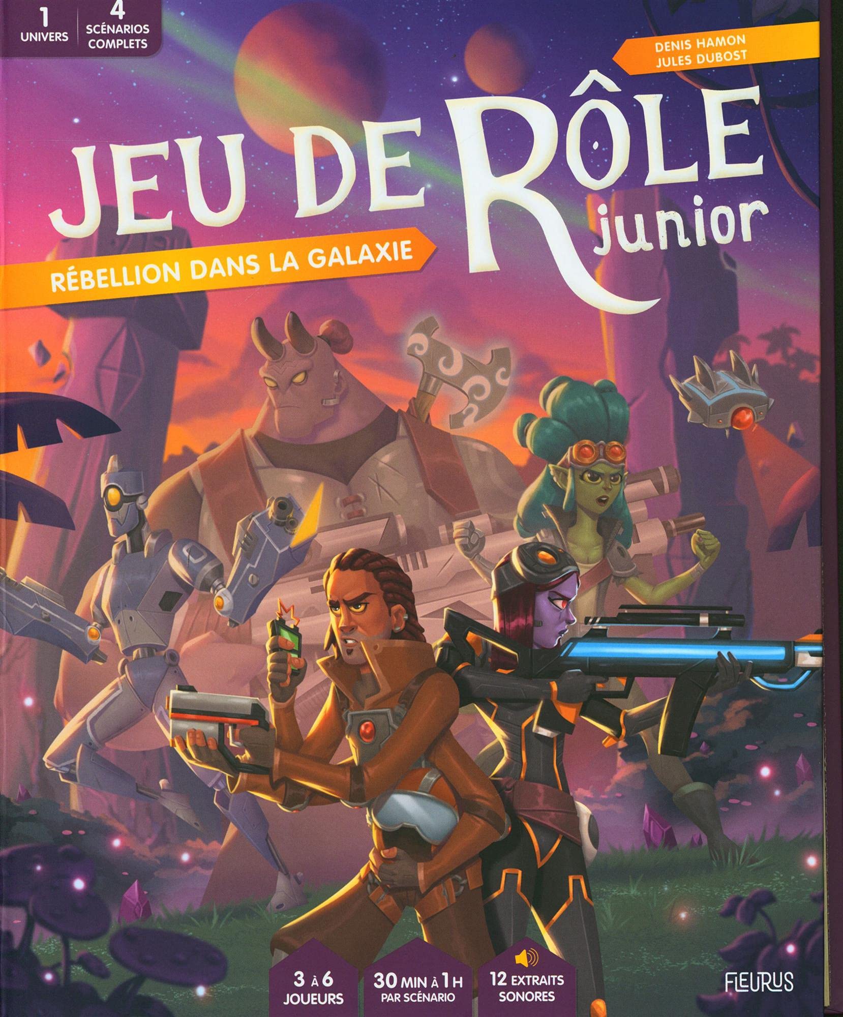 Jeu de rôle junior : Rébellion dans la galaxie (Hardcover)