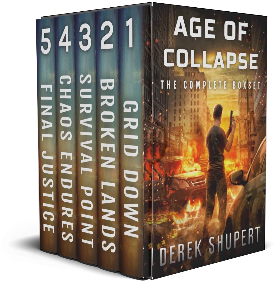 The Complete Age of Collapse Series (A Post-Apocalyptic EMP Survival Thriller, Books 1-5) (End of the World Boxsets)