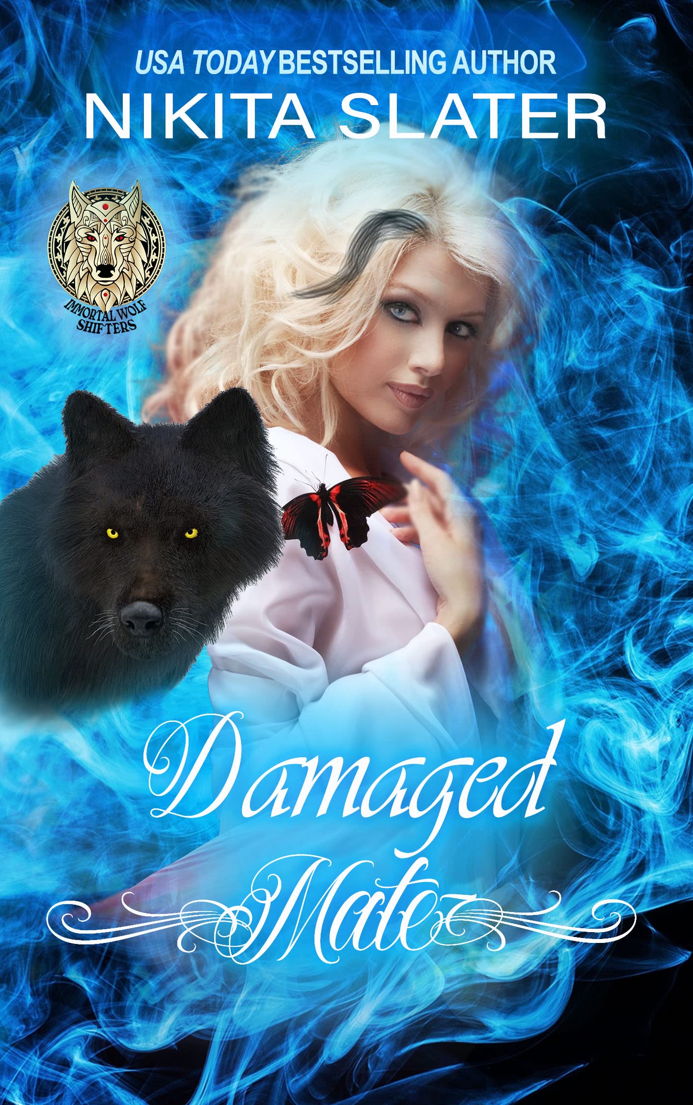 Damaged Mate (Immortal Wolf Shifters, #1)