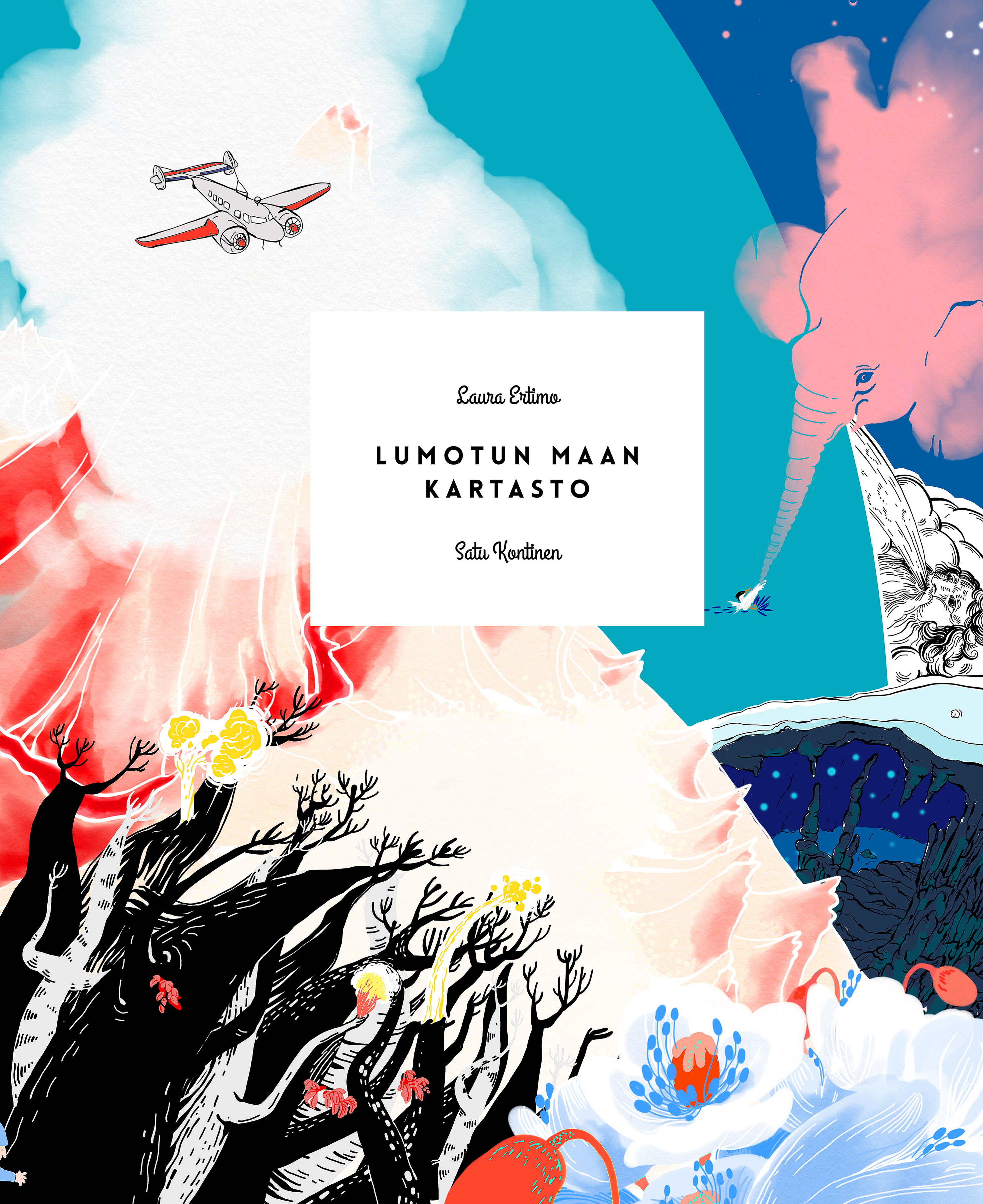 Lumotun maan kartasto (Hardcover)