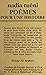 Poèmes pour une histoire by Nadia Tuéni