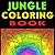JUNGLE COLORING BOOK : Feat...