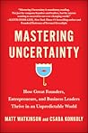 Book cover for Mastering Uncertainty