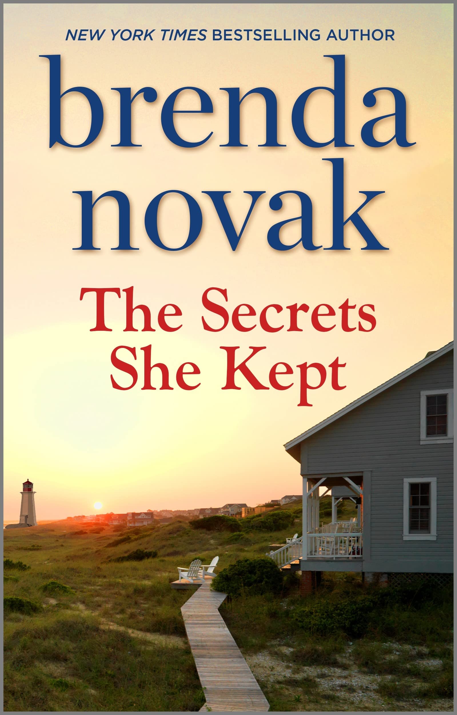 The Secrets She Kept: A Gripping Romantic Suspense Novel of Family Intrigue and Second Chances (Fairham Island Book 2)