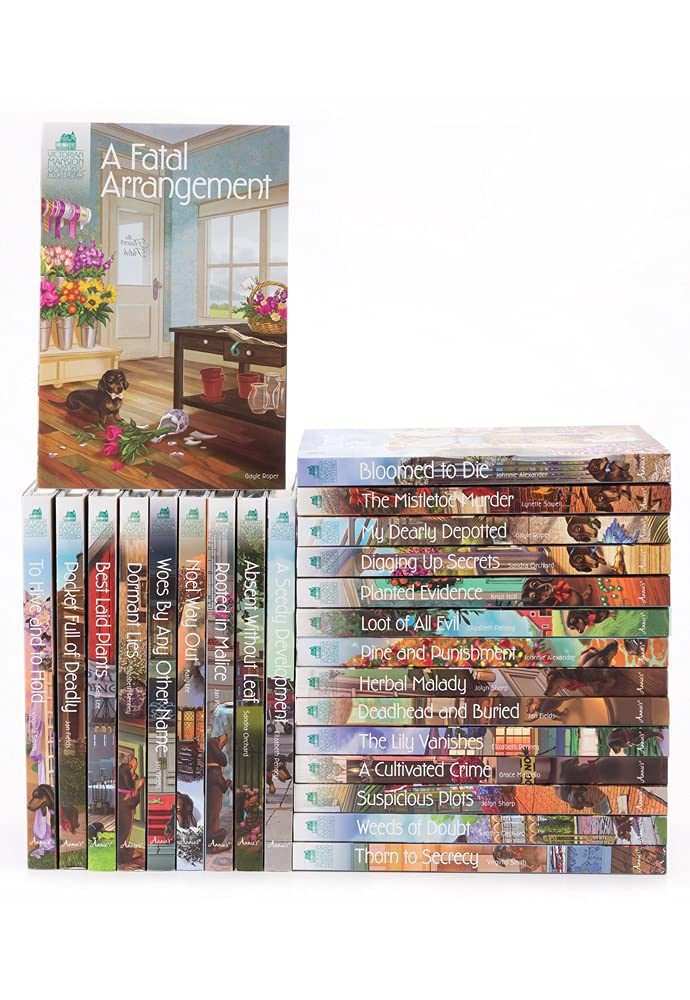 Victorian Mansion Flower Shop Mysteries 24-book bundle (Hardcover)