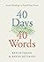 40 Days. 40 Words.: Easter ...