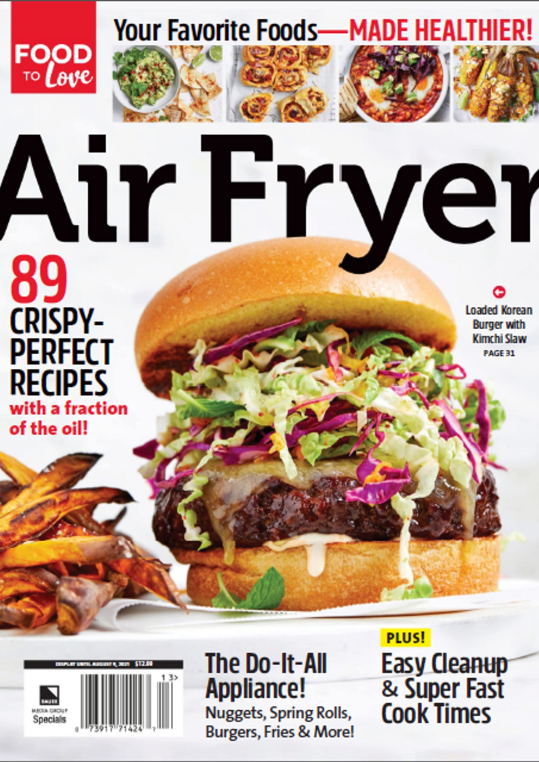 Air fryer magazine.: 89 crispy-perfect recipes. (Kindle Edition)