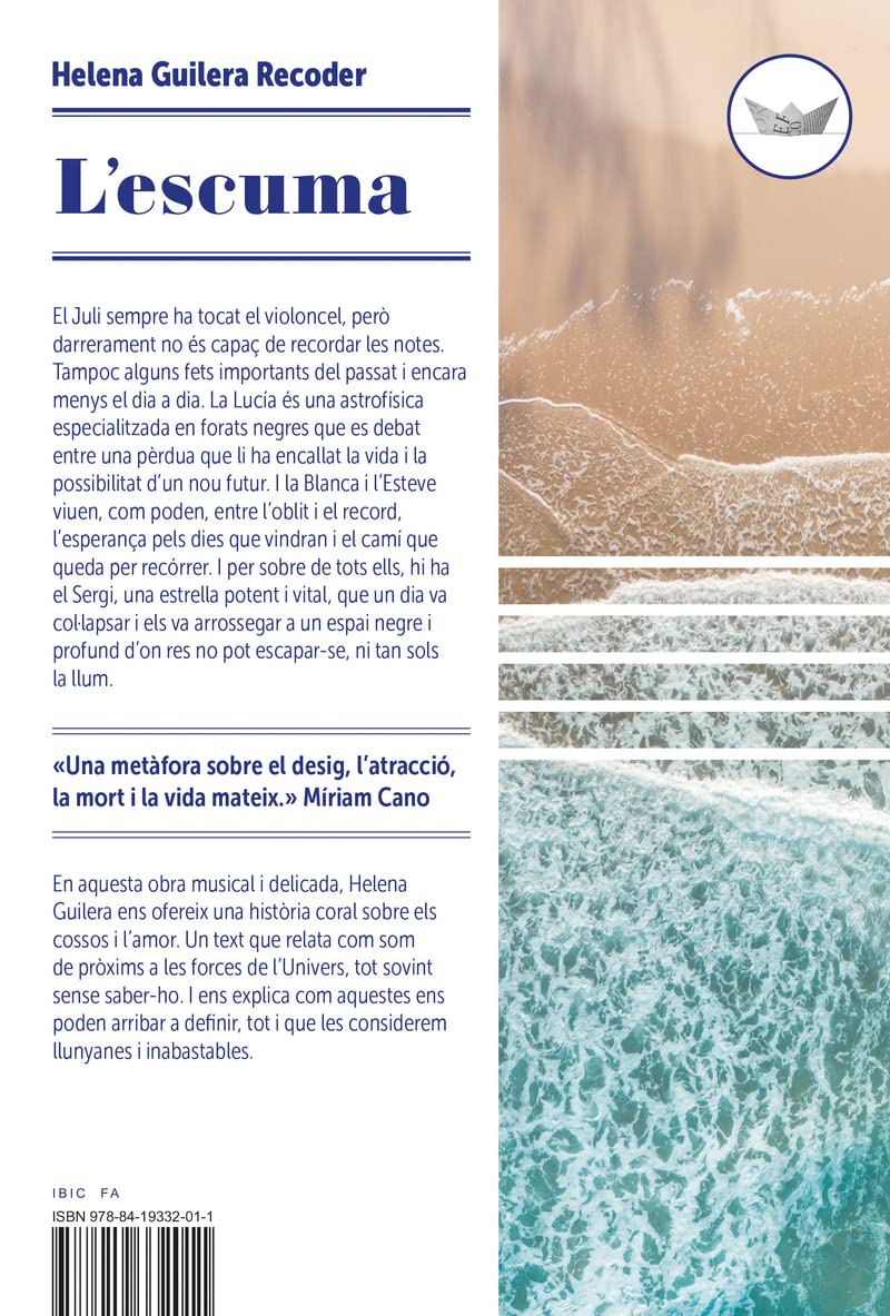 Portada de L'escuma, de Helena Guilera Recoder