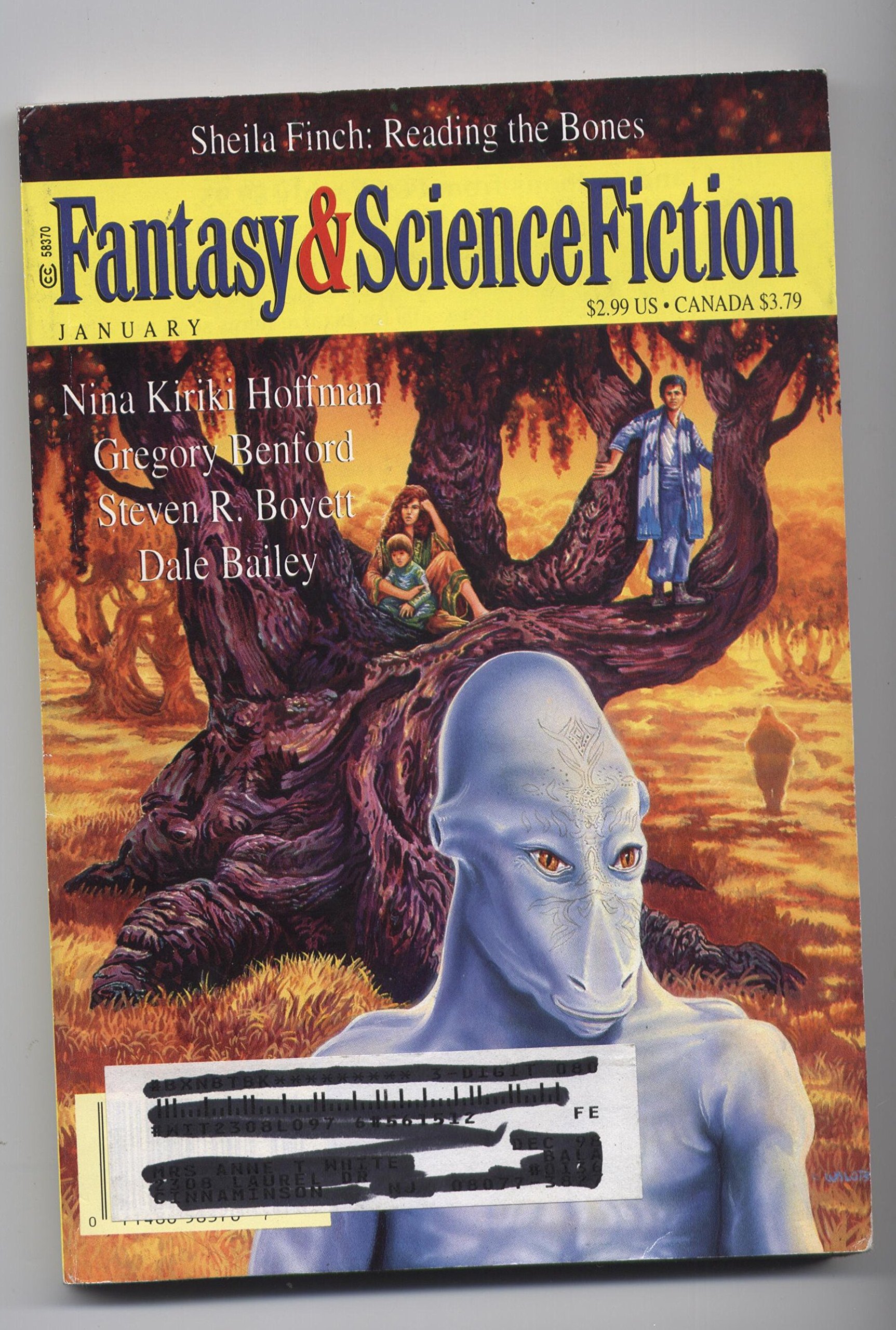 The Magazine of Fantasy and Science Fiction, January 1998 (Volume 94, No. 1)