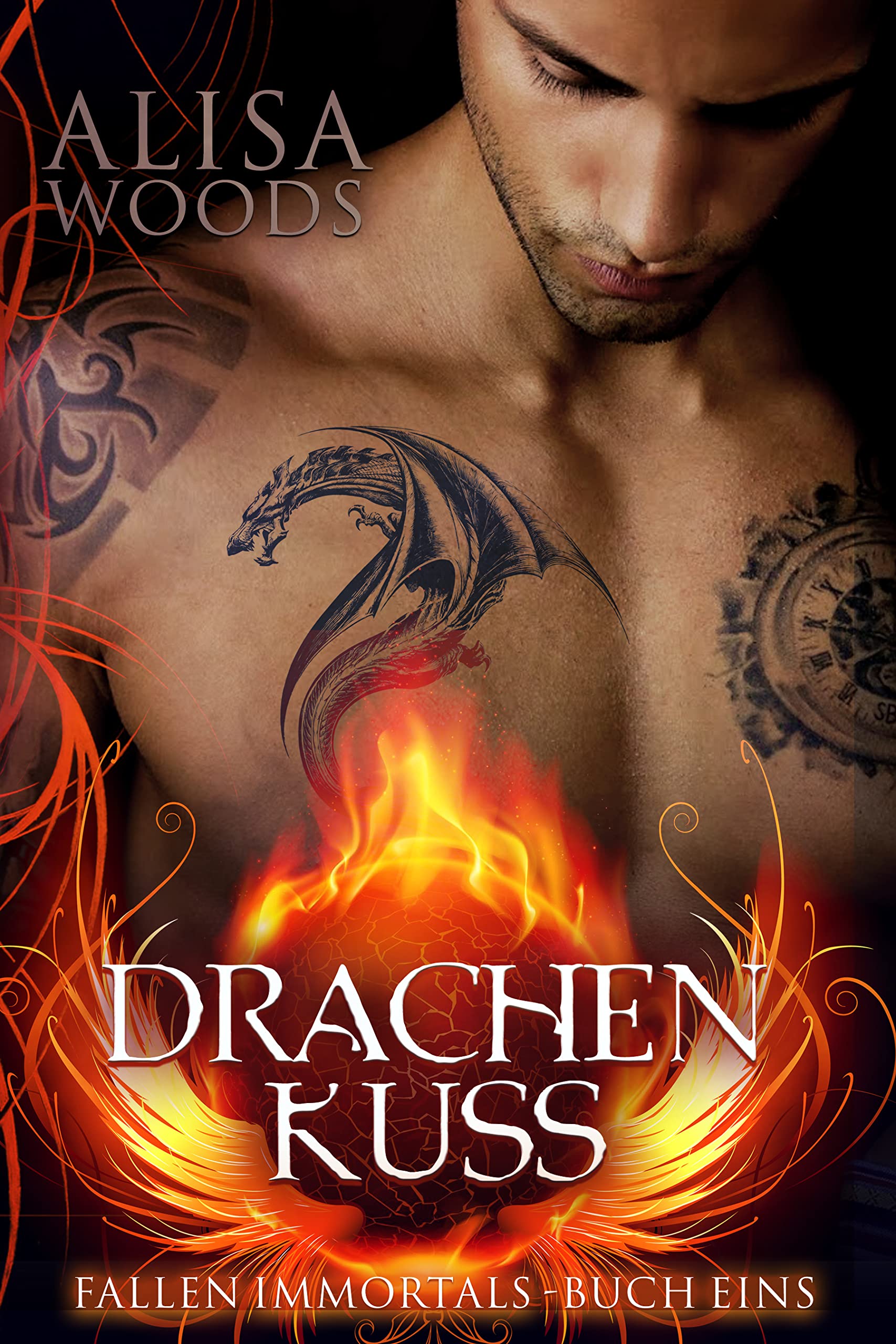 Drachenkuss (Fallen Immortals, Buch 1) (German Edition)