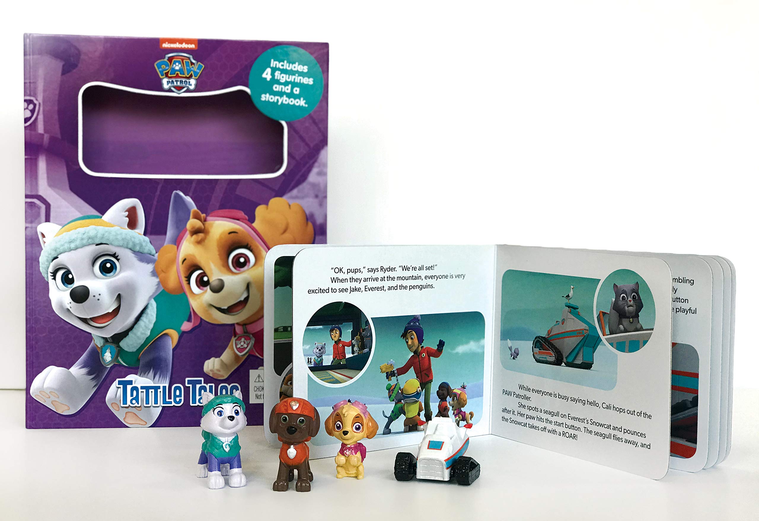 Nickelodeon Paw Patrol - Pups Save a Stowaway Tattle Tales (Hardcover)