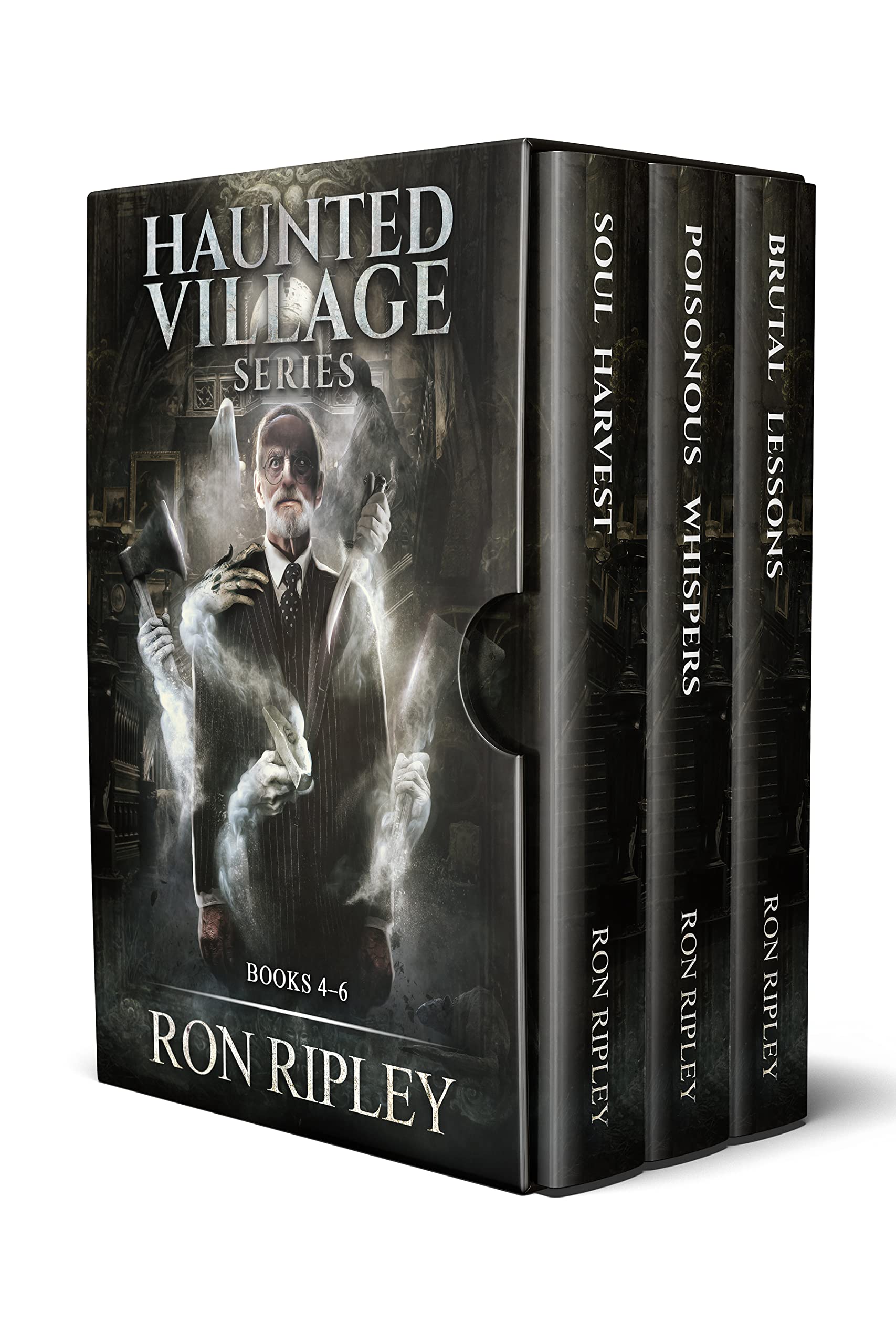Haunted Village Series Books 4 - 6: Supernatural Horror with Scary Ghosts & Haunted Houses (Horror Bundles Series)
