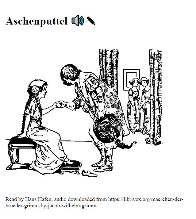 Aschenputtel (LARA edition)