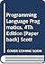 Elsevier Programming Language Pragmatics, 4Th Edition