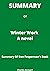 Summary Winter Work: A novel By Dan Fesperman