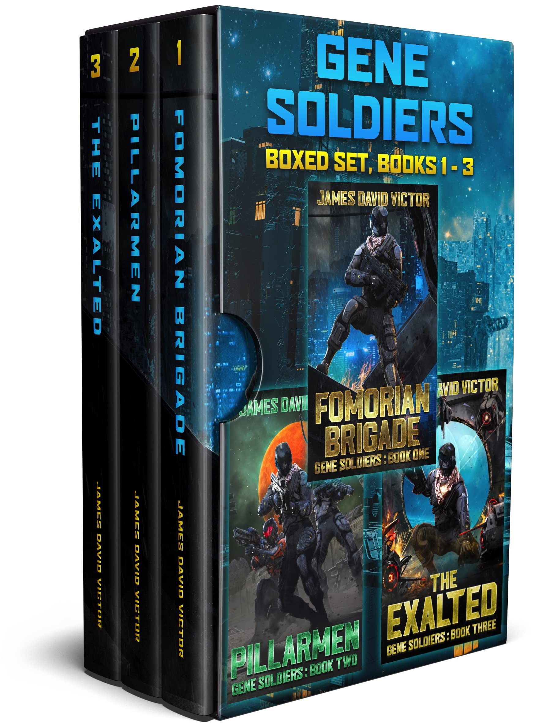 Gene Soldiers Boxed Set, Books 1 - 3 (Kindle Edition)