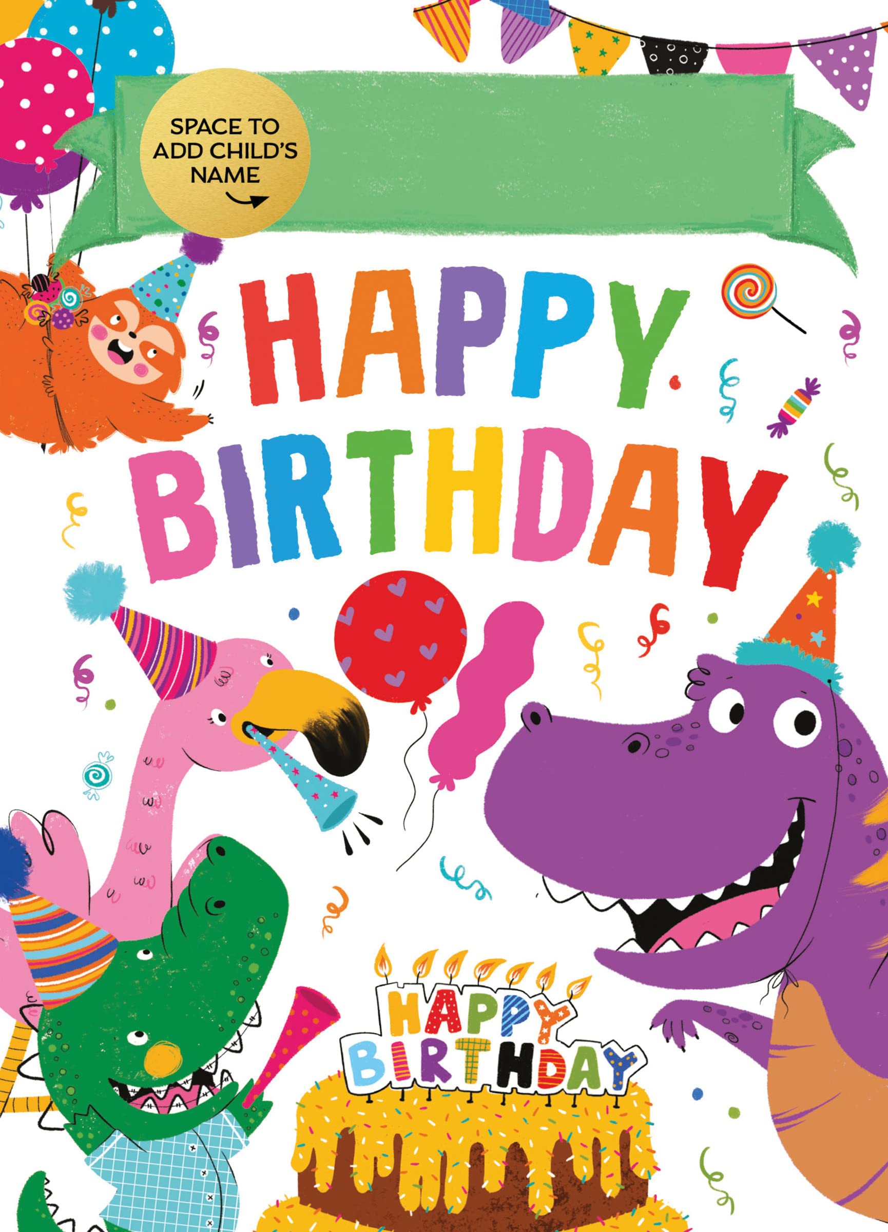 Happy Birthday: Personalized Fill-in-the-Blank Book (Greeting Card or Gift for Kids)