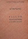 Fjalor sinonimik i gjuhës shqipe Fjalor sinonimik i gjuhës shqipe