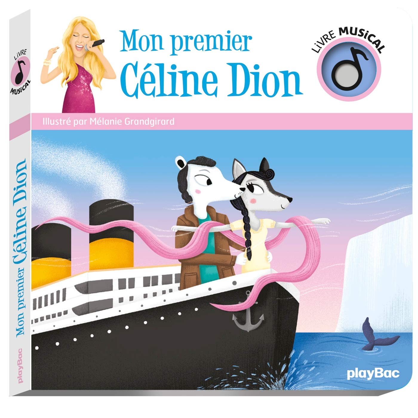 Livre musical - Mon premier Céline Dion (Hardcover)