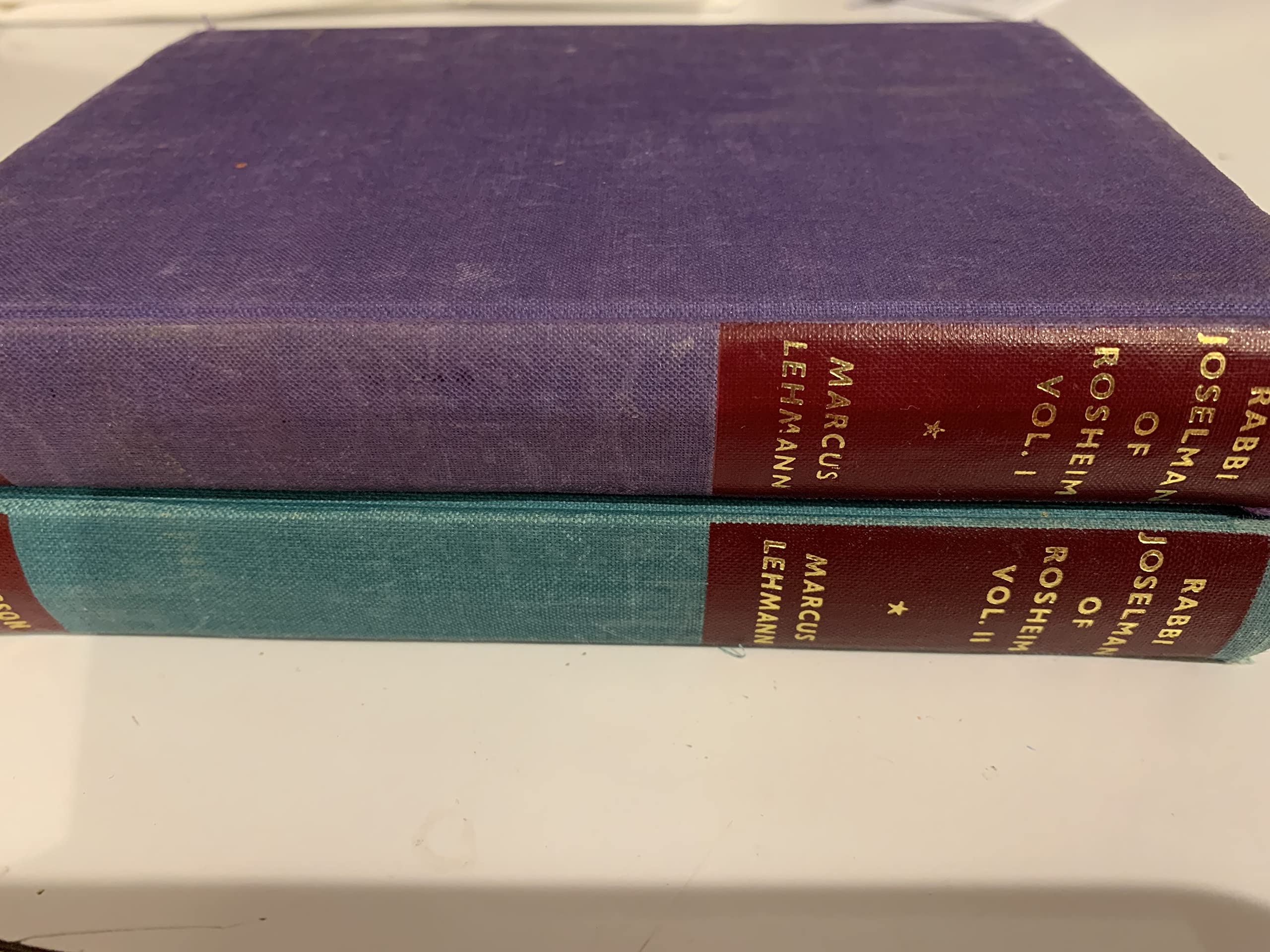 RABBI JOSELMAN OF ROSHEIM Vol 2 (Hardcover)