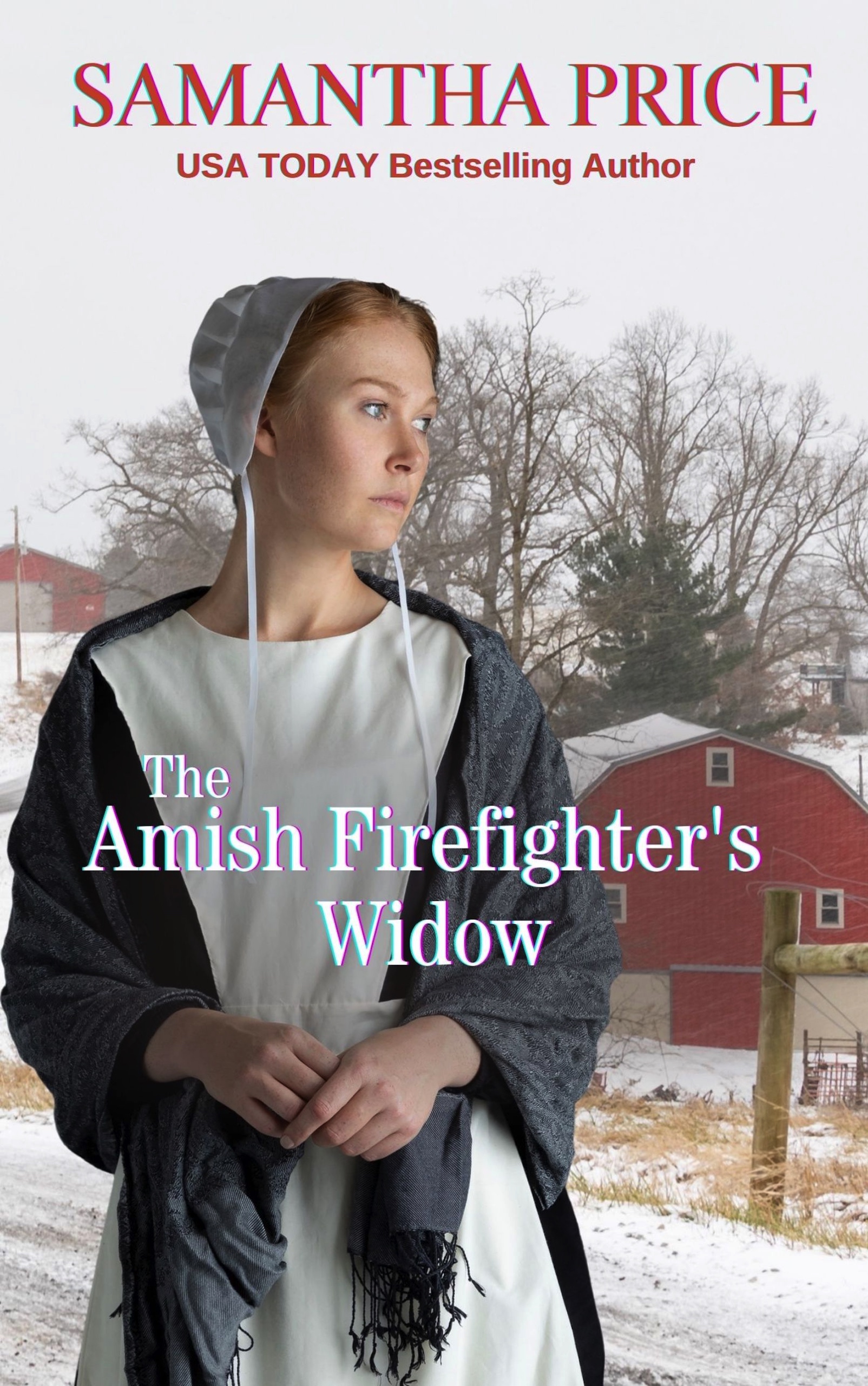 The Amish Firefighter's Widow (Expectant Amish Widows #8)