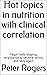 Hot topics in nutrition wit...
