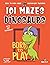 Dinosaur Maze Book for Kids Ages 4-8 by SK