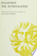 Fulgentius the Mythographer (Hardcover)