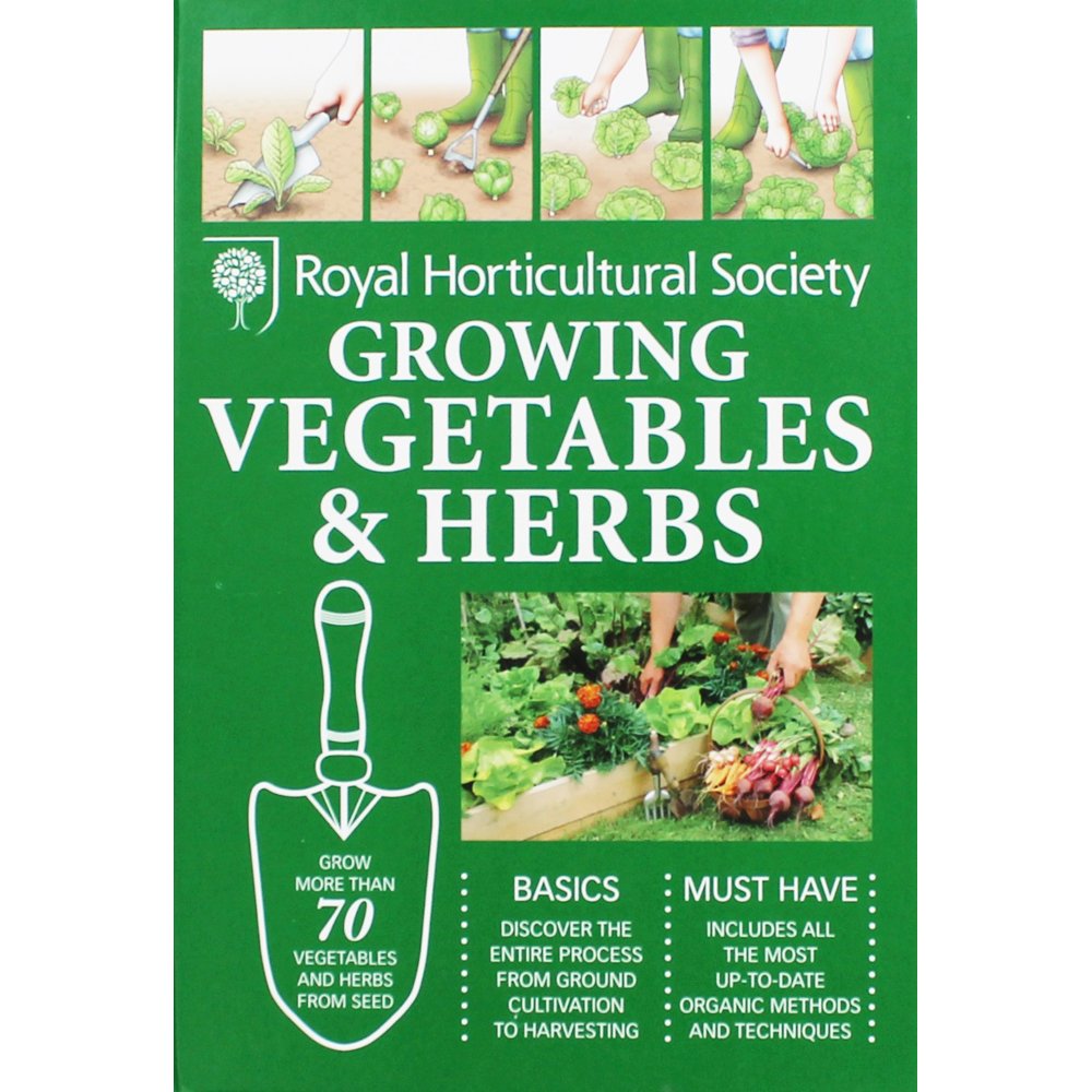 RHS Growing Vegetables and Herbs (Paperback)