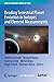 Reading Terrestrial Planet Evolution in Isotopes and Element Measurements (Space Sciences Series of ISSI, 80)