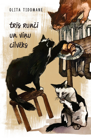 Trīs runči un viņu cilvēks (Hardcover)
