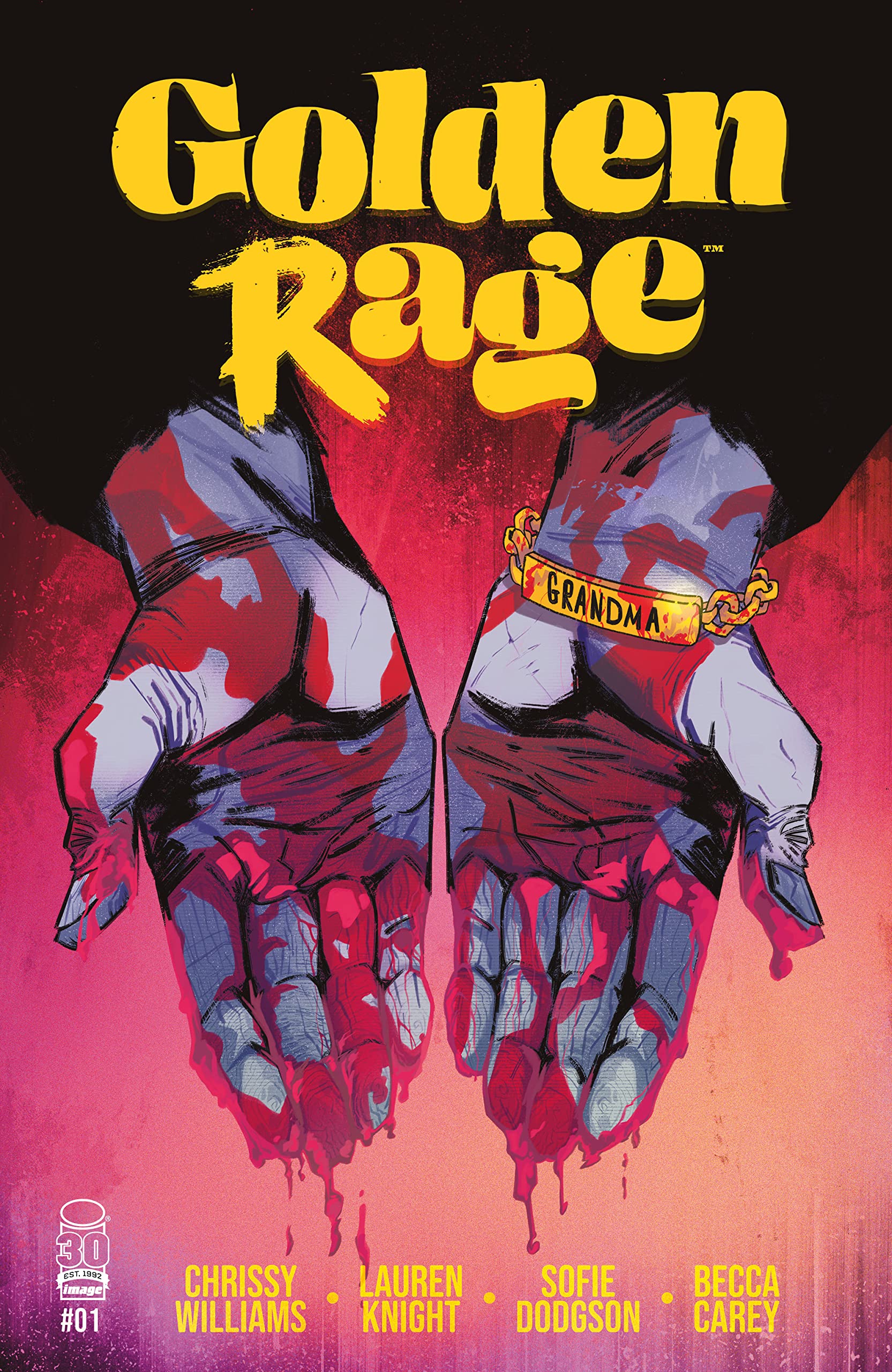 Golden Rage #1 (of 5)